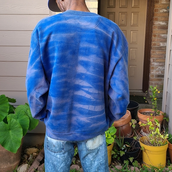 Champion bleached dyed sweatshirt size XL - Picture 4 of 11